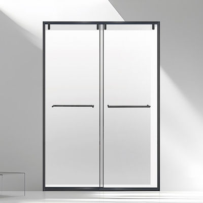satın al 304 Paslanmaz Çelik Banyo Cam Kapısı Bölme Çifte Kaydırma Kapısı ile online manufacture