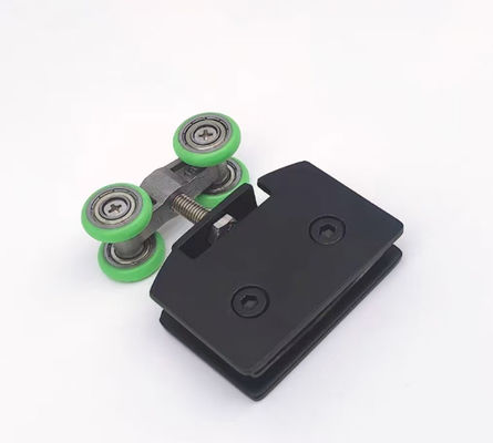 Buy Fireproof Shower Room Accessories Stainless Sliding Glass Door Clamp online manufacture