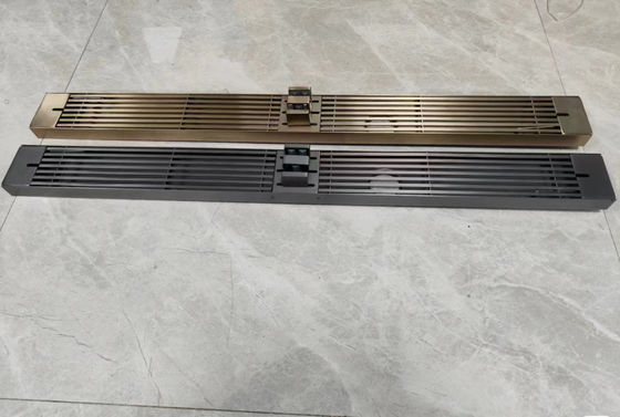 Buy Long Strip Stainless Shower Grate Customized Erosion Resistant adjustable online manufacture