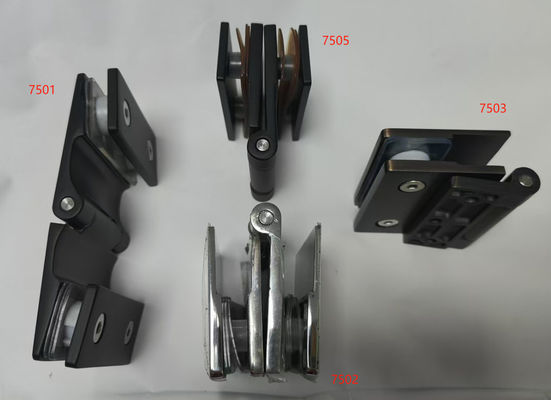 ซื้อ สแตนเลส Casting ห้องน้ํา Glass Door Hinge กันการบด online manufacture