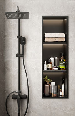 Easy Cleaning Stainless Steel Wall Niche Erosion Resistant Multifunctional