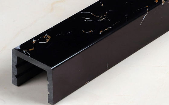 High Precision Custom Marble Shower Base Corrosion Resistance For Home