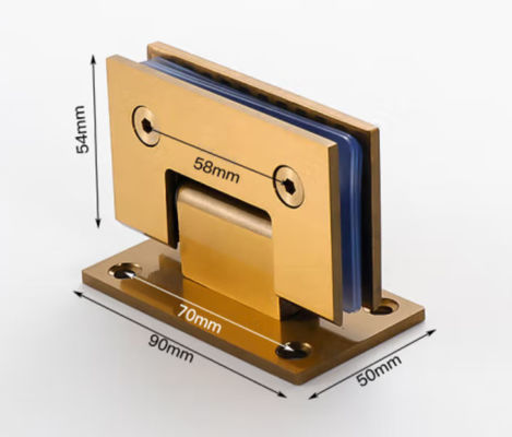 Casting Stainless Steel Shower Hinge Easy Installation For Long Term Use