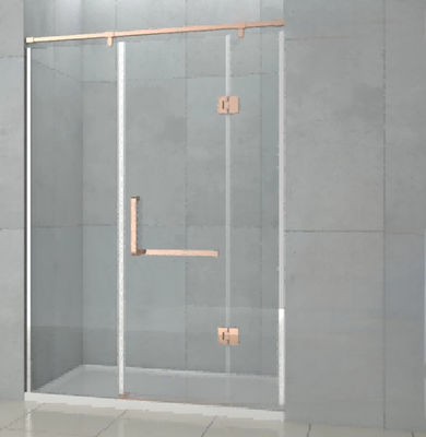 25 Square Shower Door Profile Easy Installation With Hardware Accessories