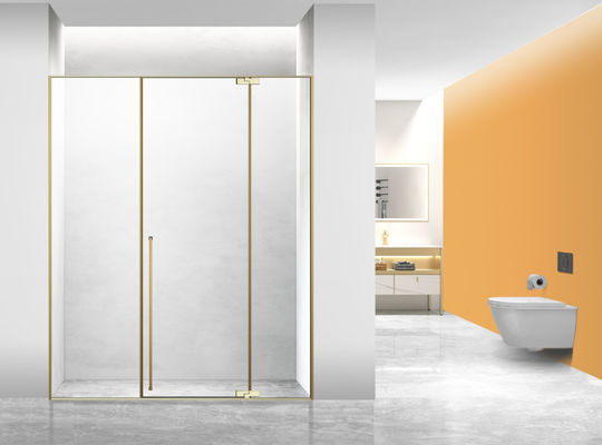 SUS 304 Material Casting Shower Door Wall Profile Inside And Outside