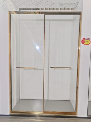 Extremely Narrow Full-frame Double Sliding Door 2cm Frame Width Door Closing Buffer